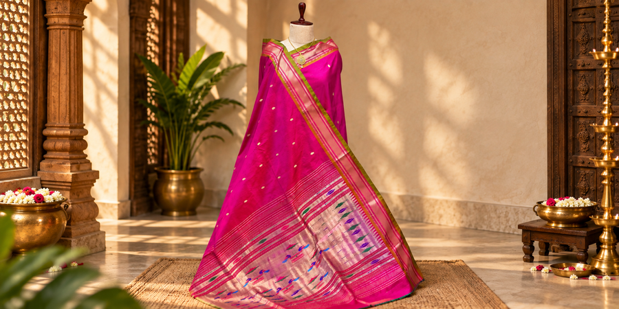 Traditional Yeola Paithani