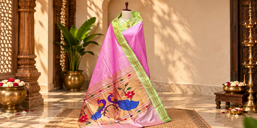 Fancy Pallu Yeola Paithani