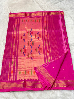 Traditional Yeola Paithani - Shubham Paithani Yeola - Angle 1