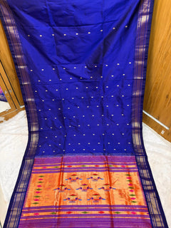 Traditional Yeola Paithani - Shubham Paithani Yeola - Angle 1