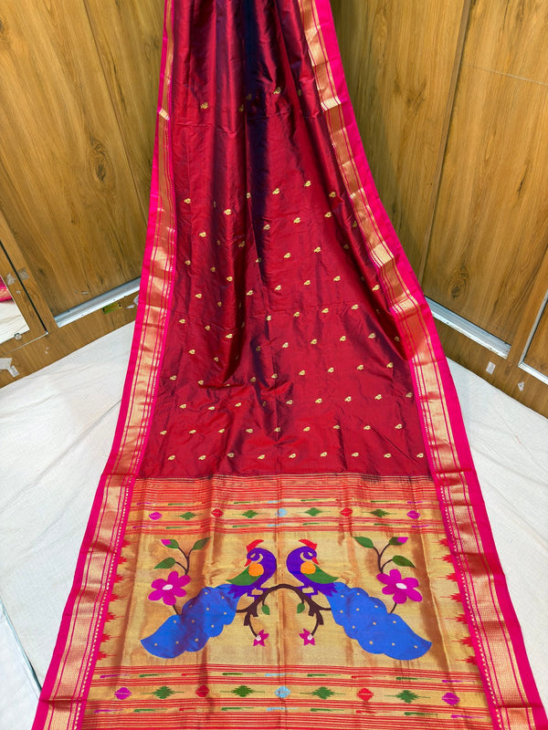 Yeola Paithani Fancy Pallu