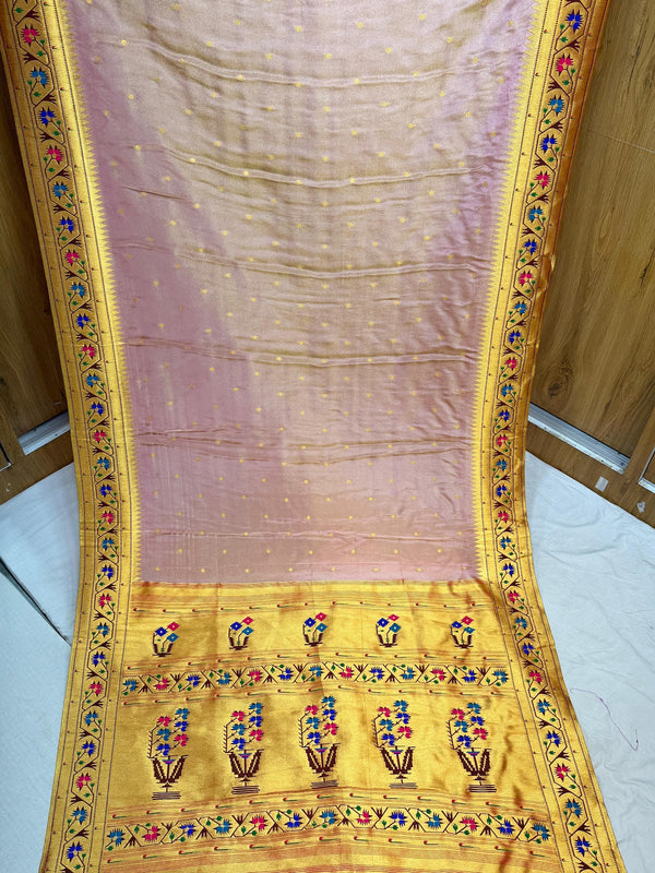 Viscose Soft Silk Aaswali Border