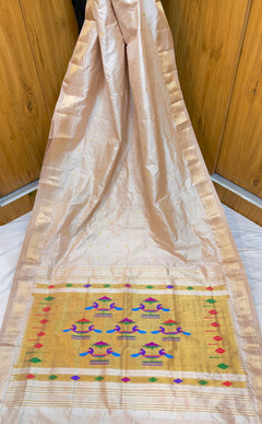 Traditional Yeola Paithani - Shubham Paithani Yeola - Angle 1