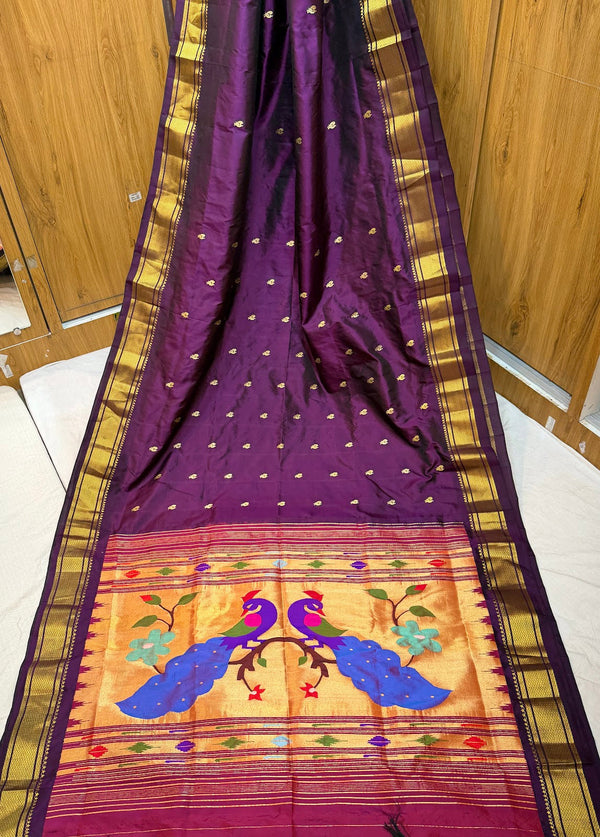 Yeola Paithani Fancy Pallu