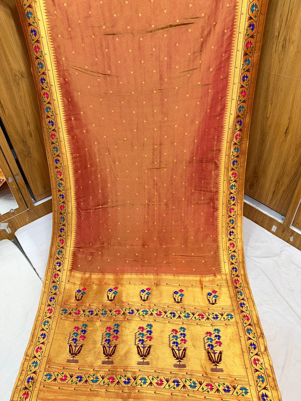 Viscose Soft Silk Aaswali Border