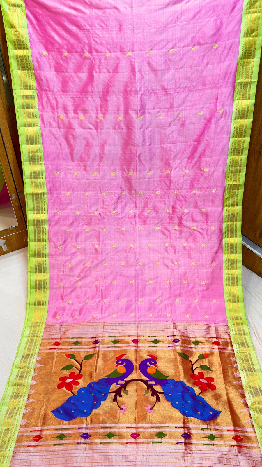 Yeola Paithani Fancy Pallu