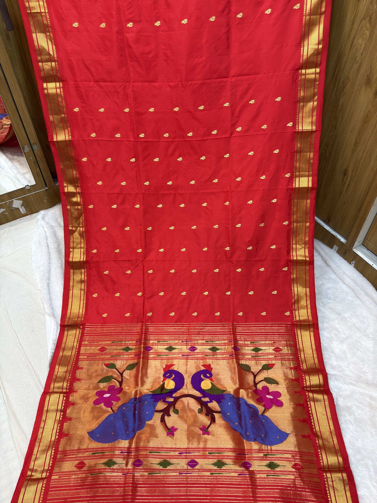 Yeola Paithani Fancy Pallu