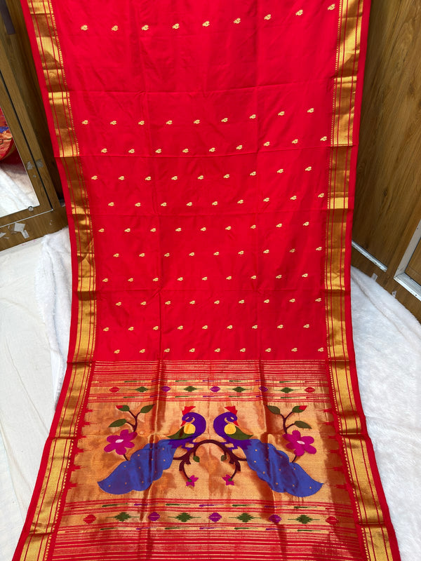 Yeola Paithani Fancy Pallu