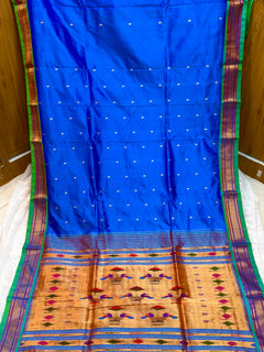 Traditional Yeola Paithani - Shubham Paithani Yeola - Angle 1