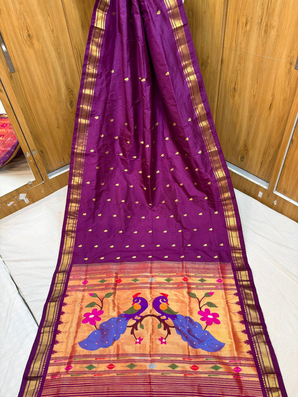 Yeola Paithani Fancy Pallu