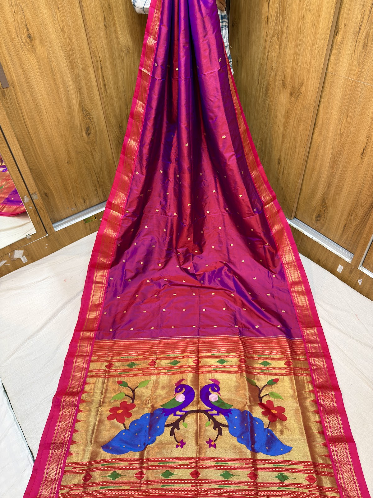 Yeola Paithani Fancy Pallu