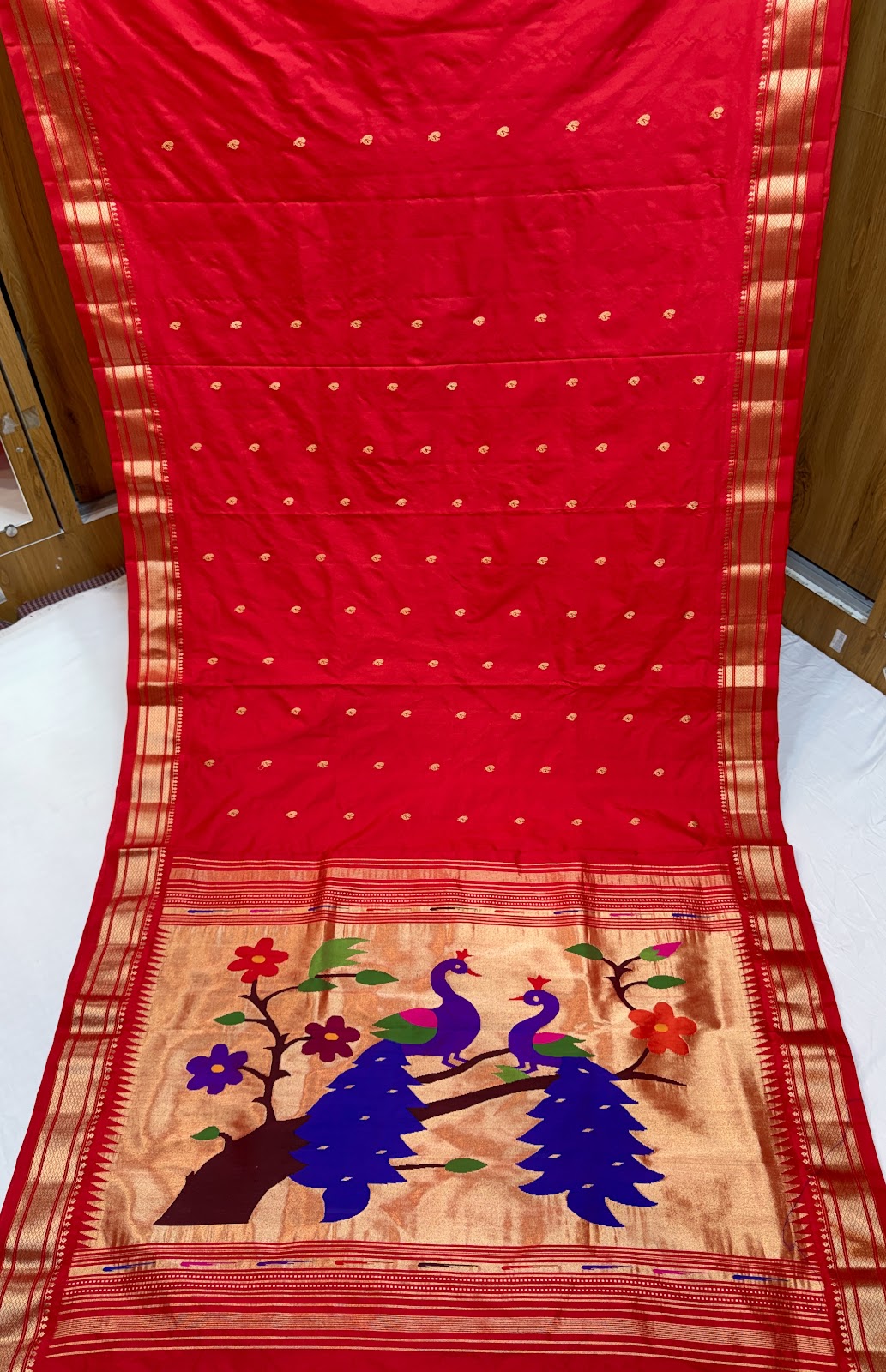 Yeola Paithani Fancy Pallu