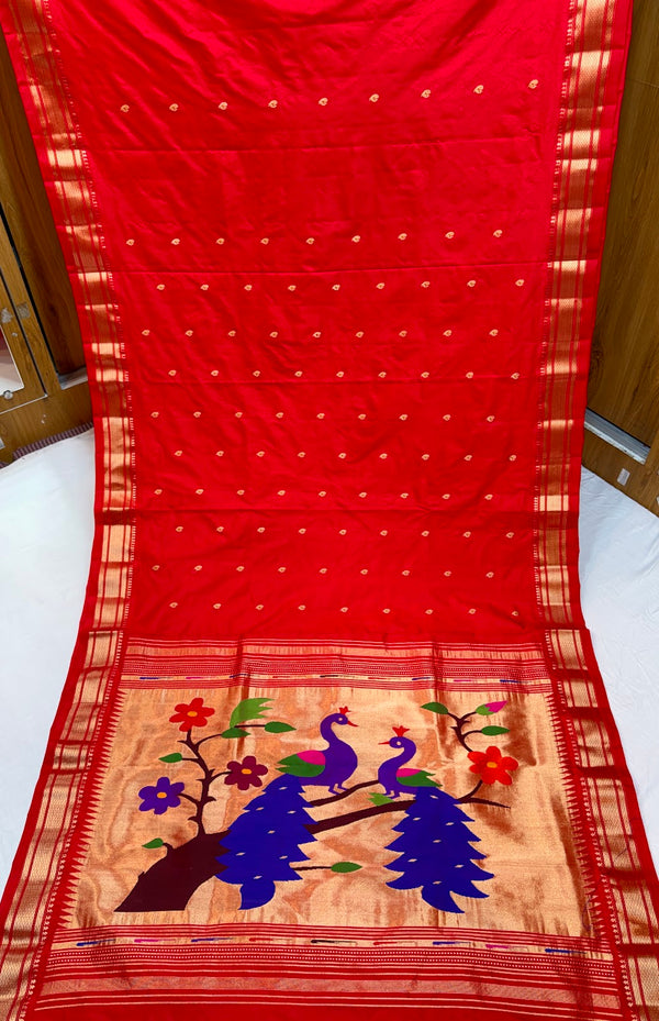 Yeola Paithani Fancy Pallu