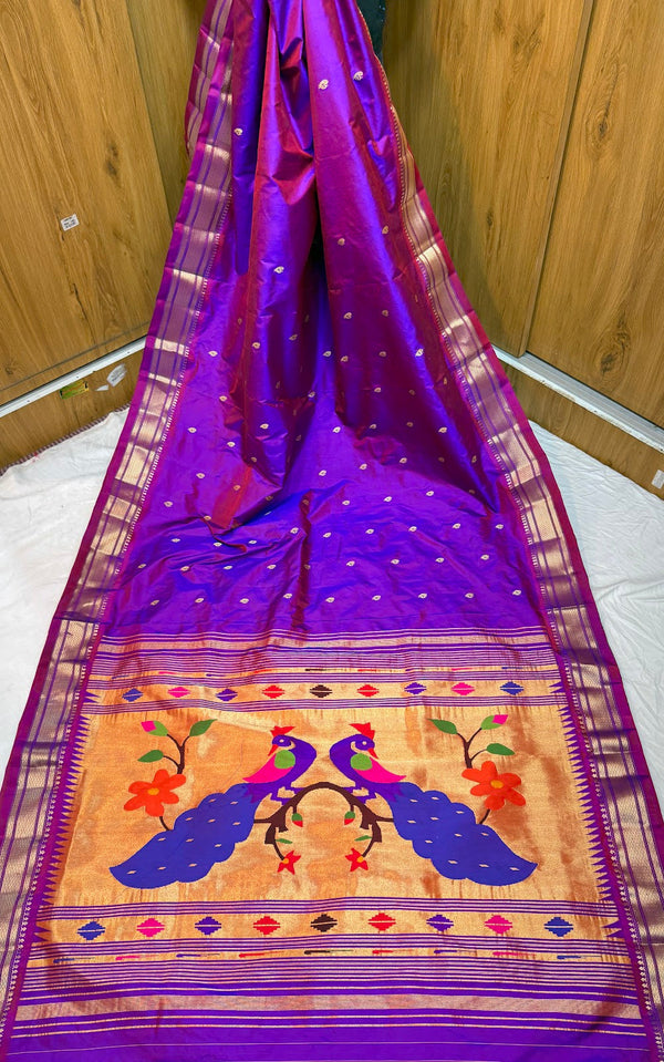 Yeola Paithani Fancy Pallu