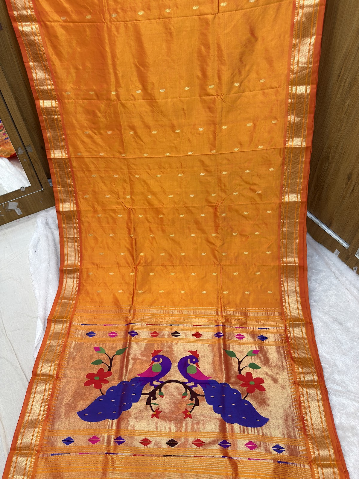 Yeola Paithani Fancy Pallu