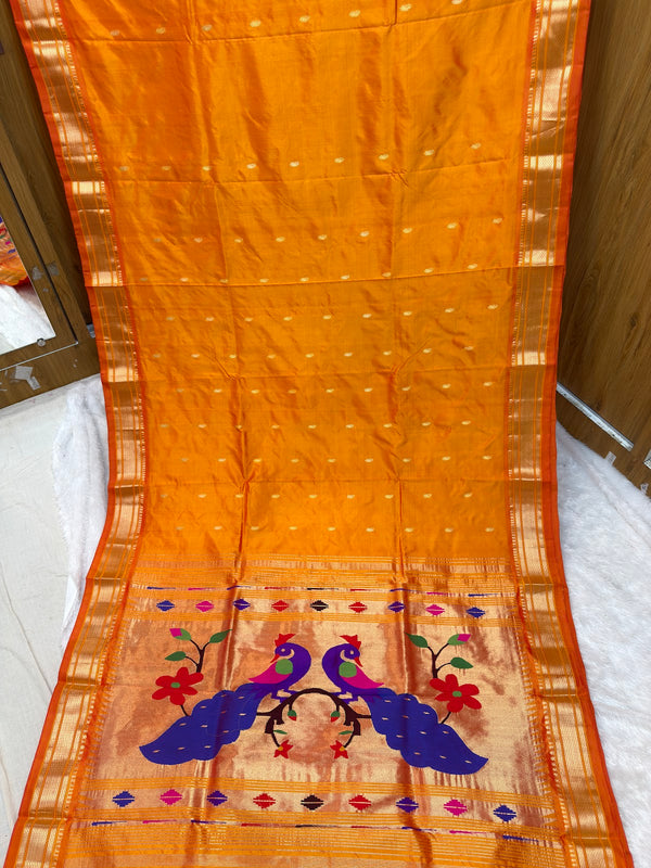 Yeola Paithani Fancy Pallu