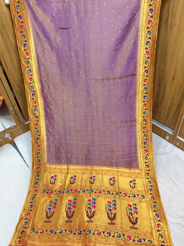 Viscose Soft Silk Aaswali Border