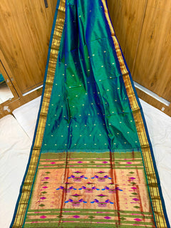 Traditional Yeola Paithani - Shubham Paithani Yeola - Angle 1
