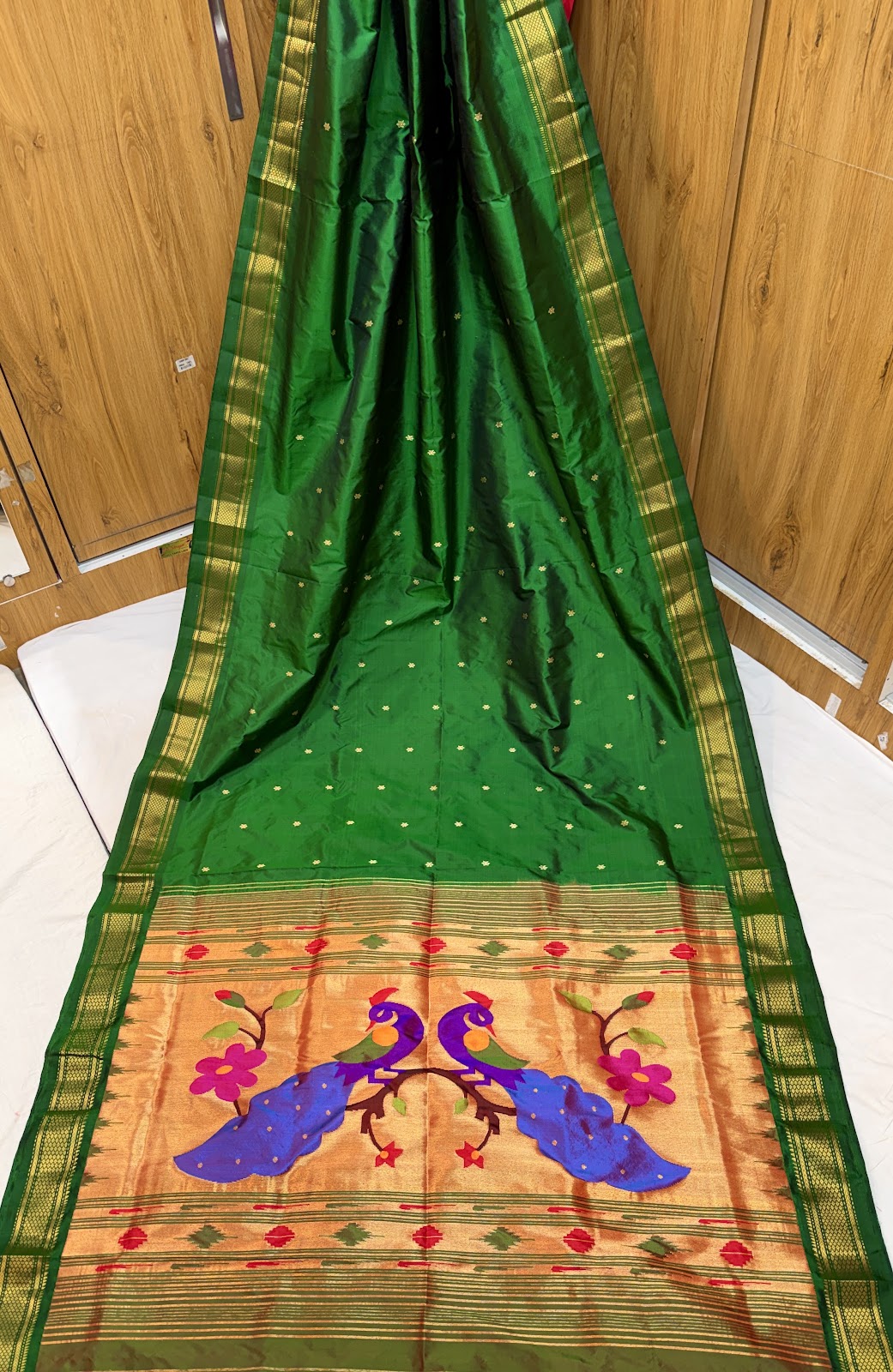 Yeola Paithani Fancy Pallu