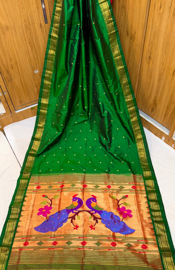Yeola Paithani Fancy Pallu