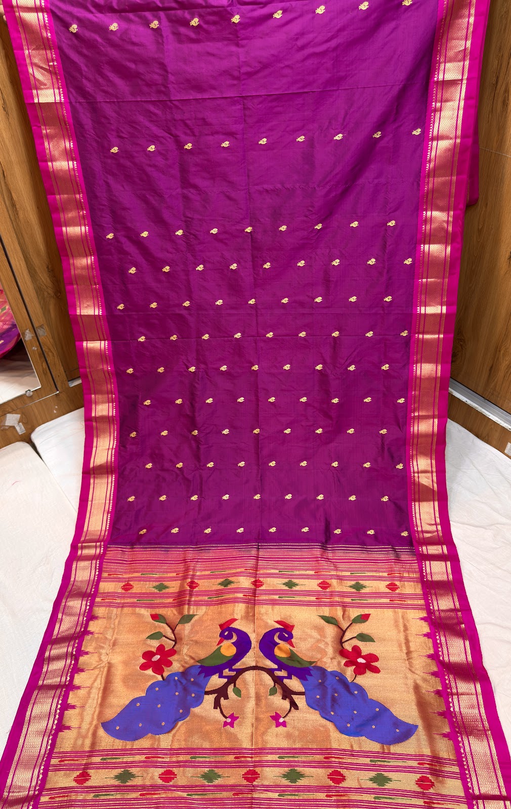 Yeola Paithani Fancy Pallu