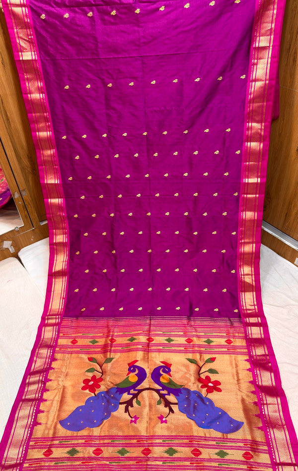 Yeola Paithani Fancy Pallu