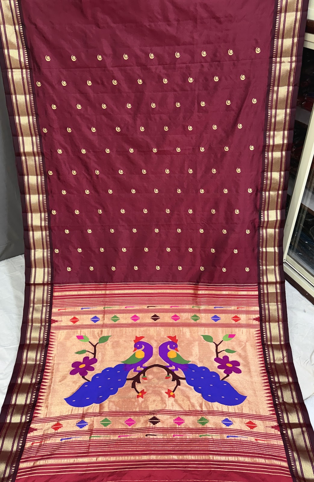 Yeola Paithani Fancy Pallu