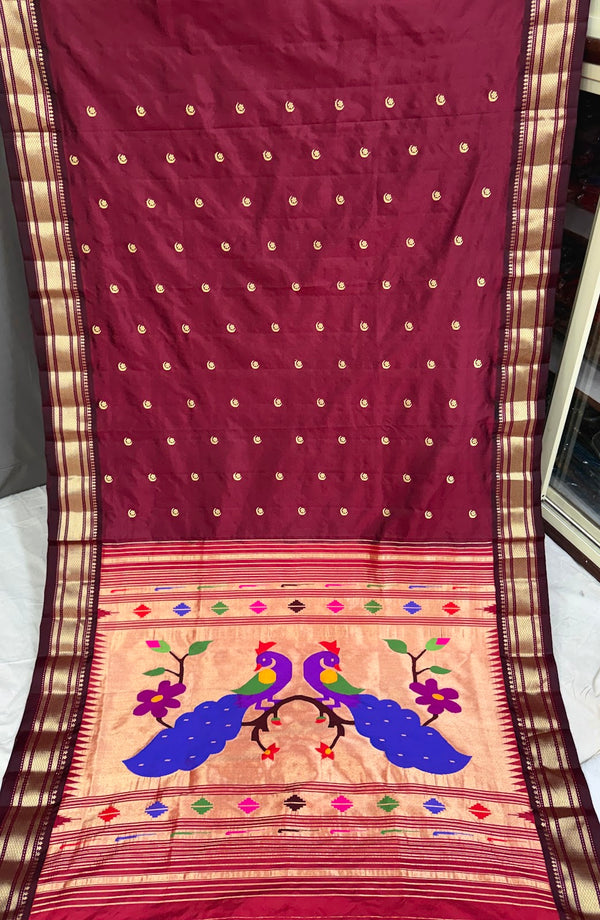 Yeola Paithani Fancy Pallu
