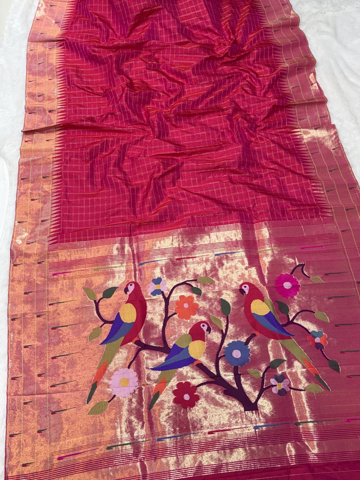 Tripal Muniya with Checks