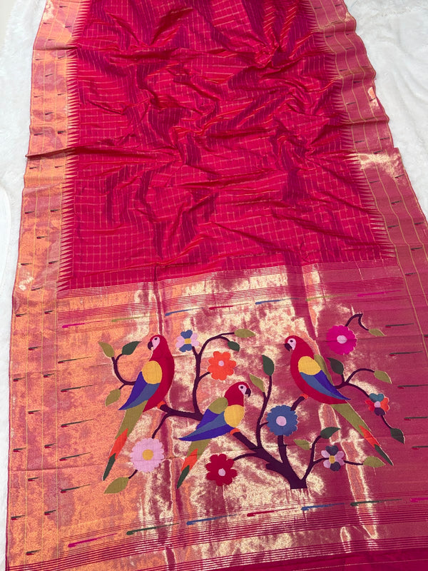 Tripal Muniya with Checks