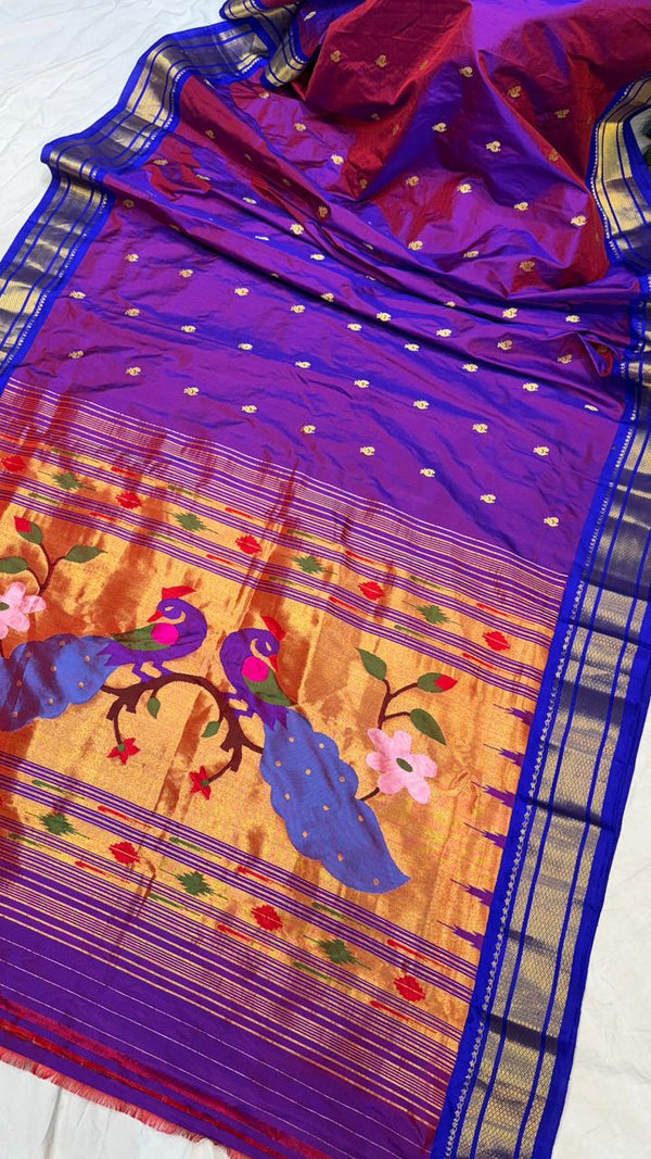 Yeola Paithani Fancy Pallu