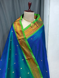 Traditional Yeola Paithani - Angle 3