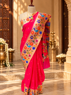 One side big border soft silk - Angle 1