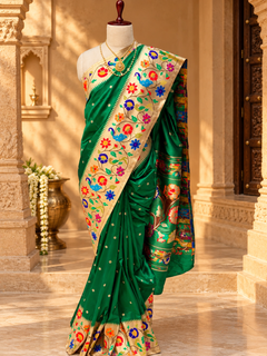 One side big border soft silk - Angle 1
