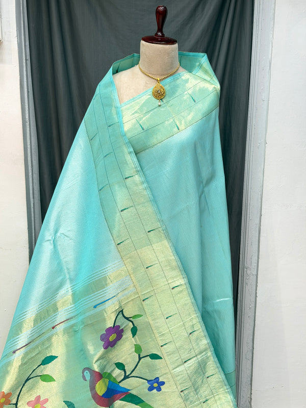 Tripal muniya with lining
