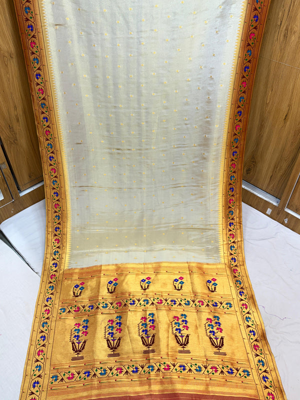 Viscose Soft Silk Aaswali Border