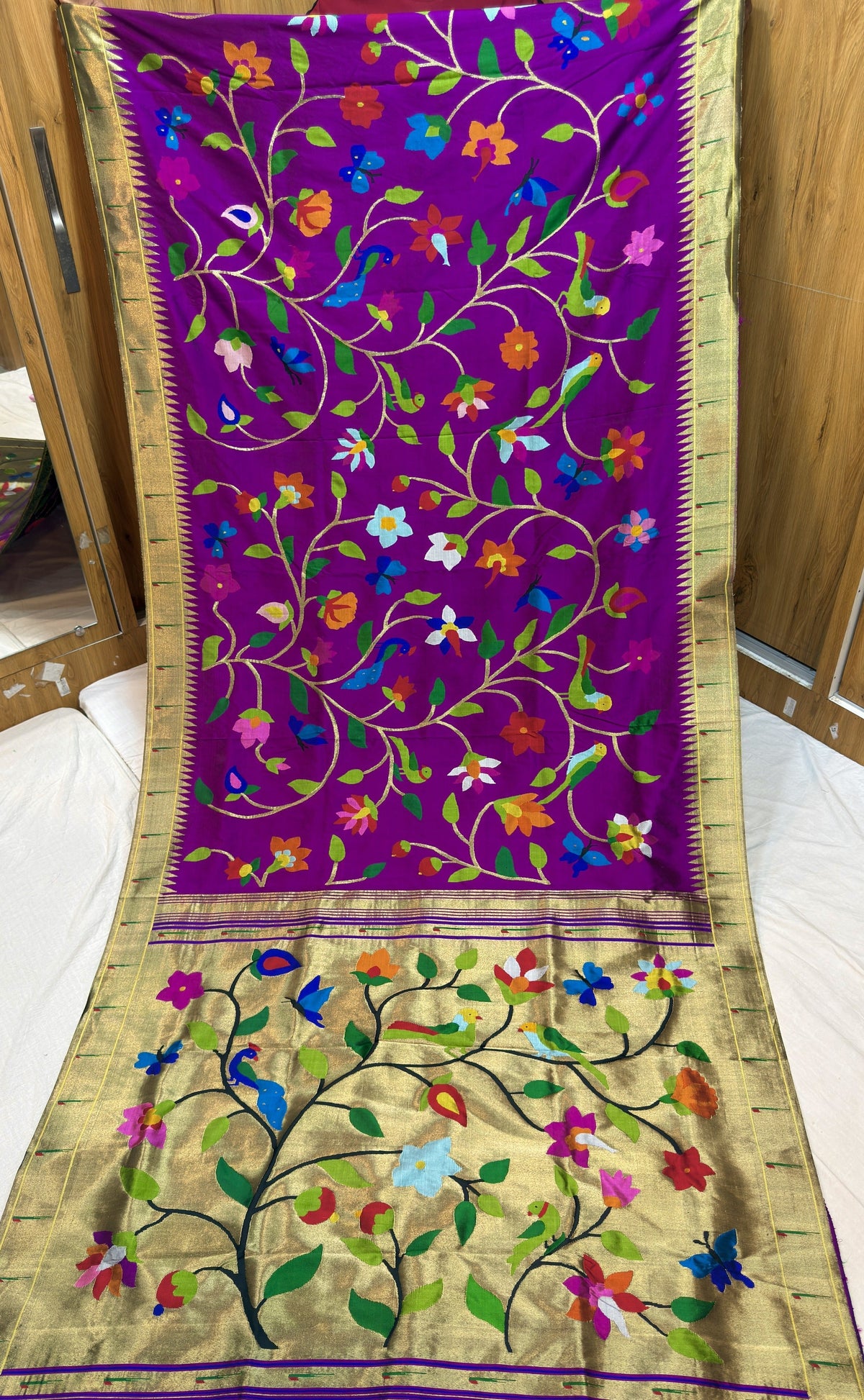 All Over Brocade Paithani