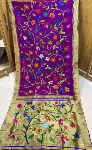 All Over Brocade Paithani