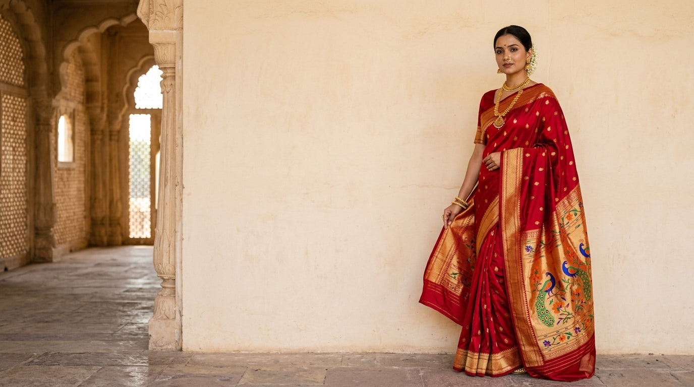 Designer Collaborations — Shubham Paithani Couture